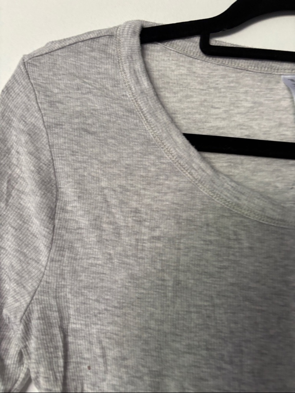 Fabletics Rib Long-Sleeve Top. - Picture 3 of 4